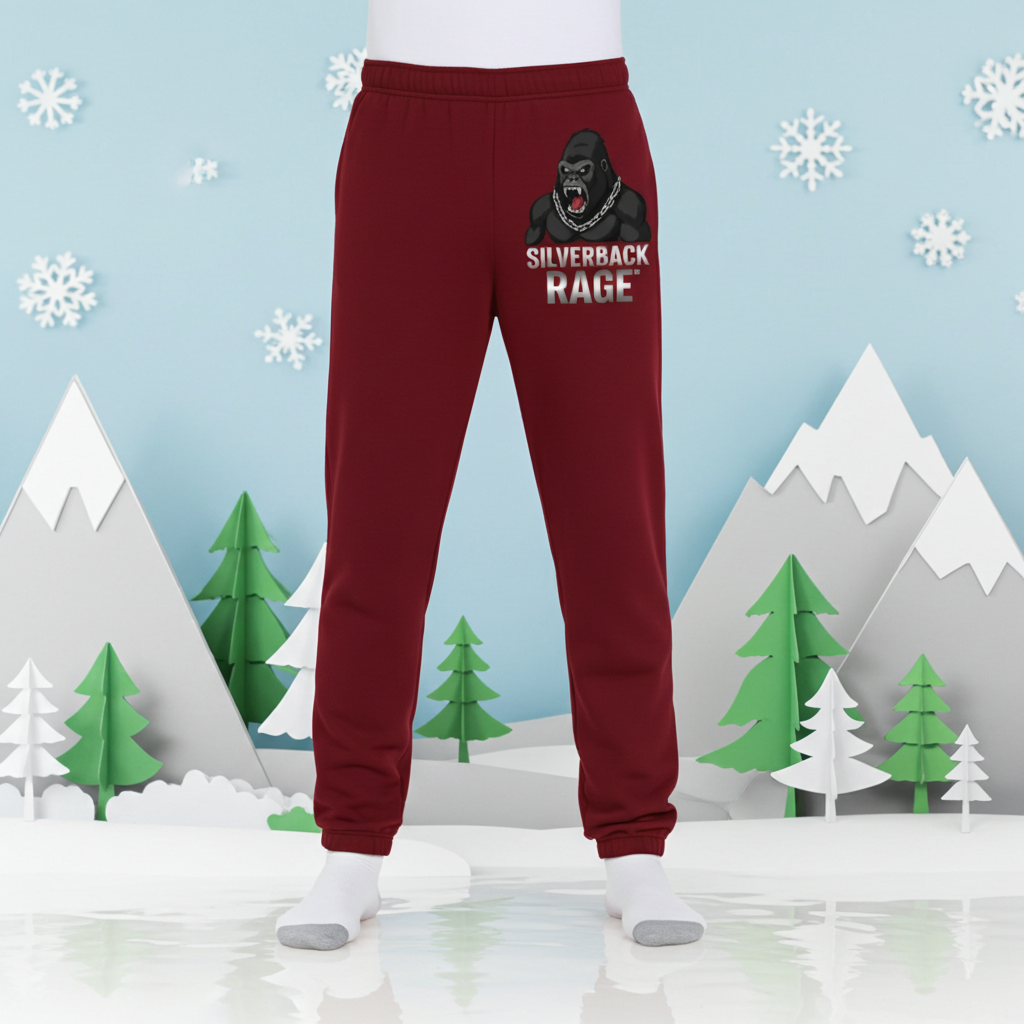 Joggers with logo