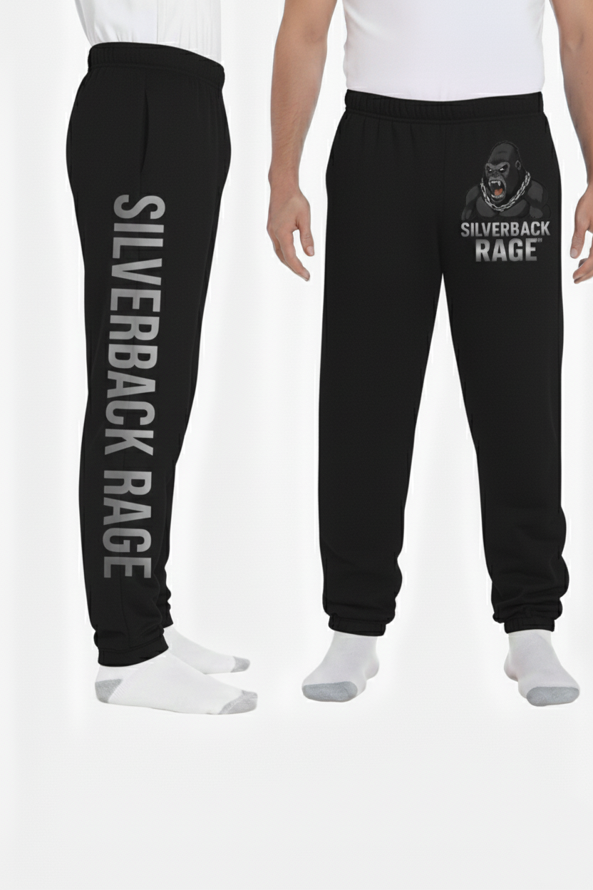 Joggers with logo