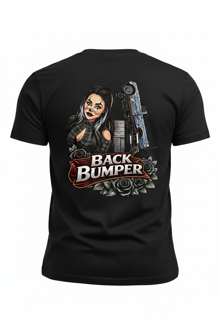 Back Bumper Black T-Shirt
