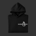 Black Hoodie with Chest Logo
