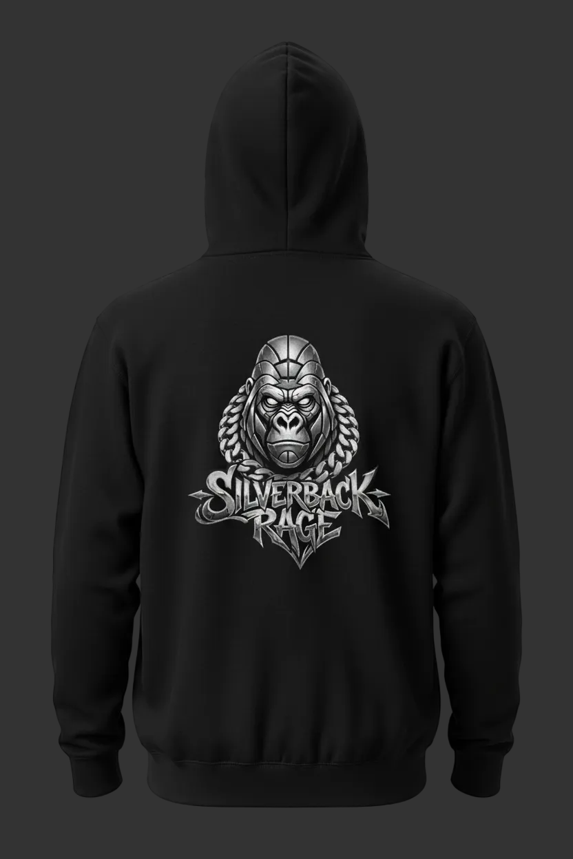 Silverback Rage The Primal Crest-Hoodie – Silverback Rage LLC