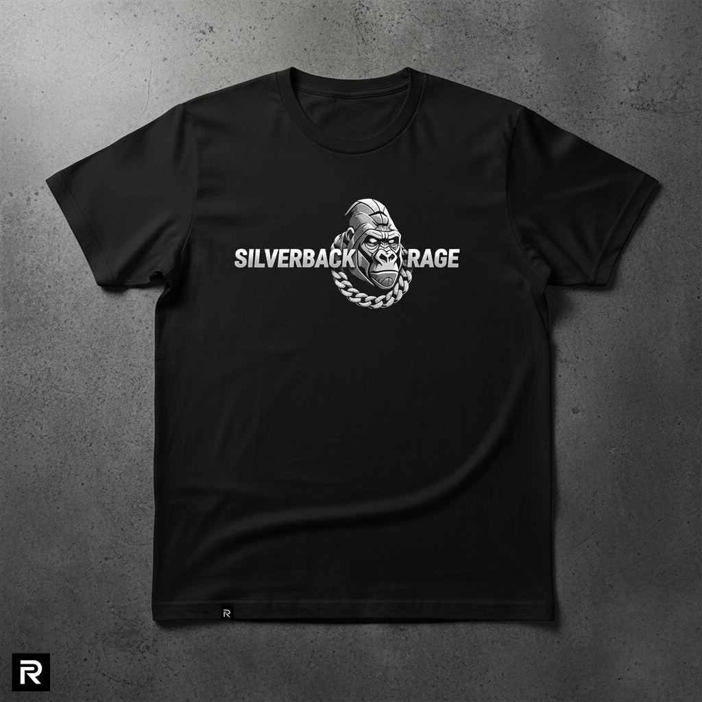 Black T-Shirt with Logo