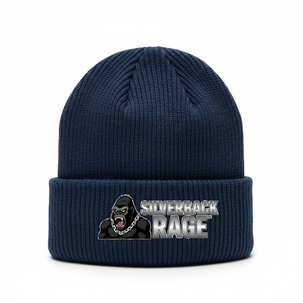 Blue Silverback Rage Beanie