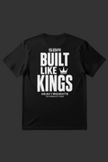 Built Like Kings Flat Lay Back Mockup