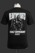 Heavyweights Built Different Back Tee Mockup