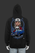 Lowrider Texas Lifestyle Black Hoodie Back