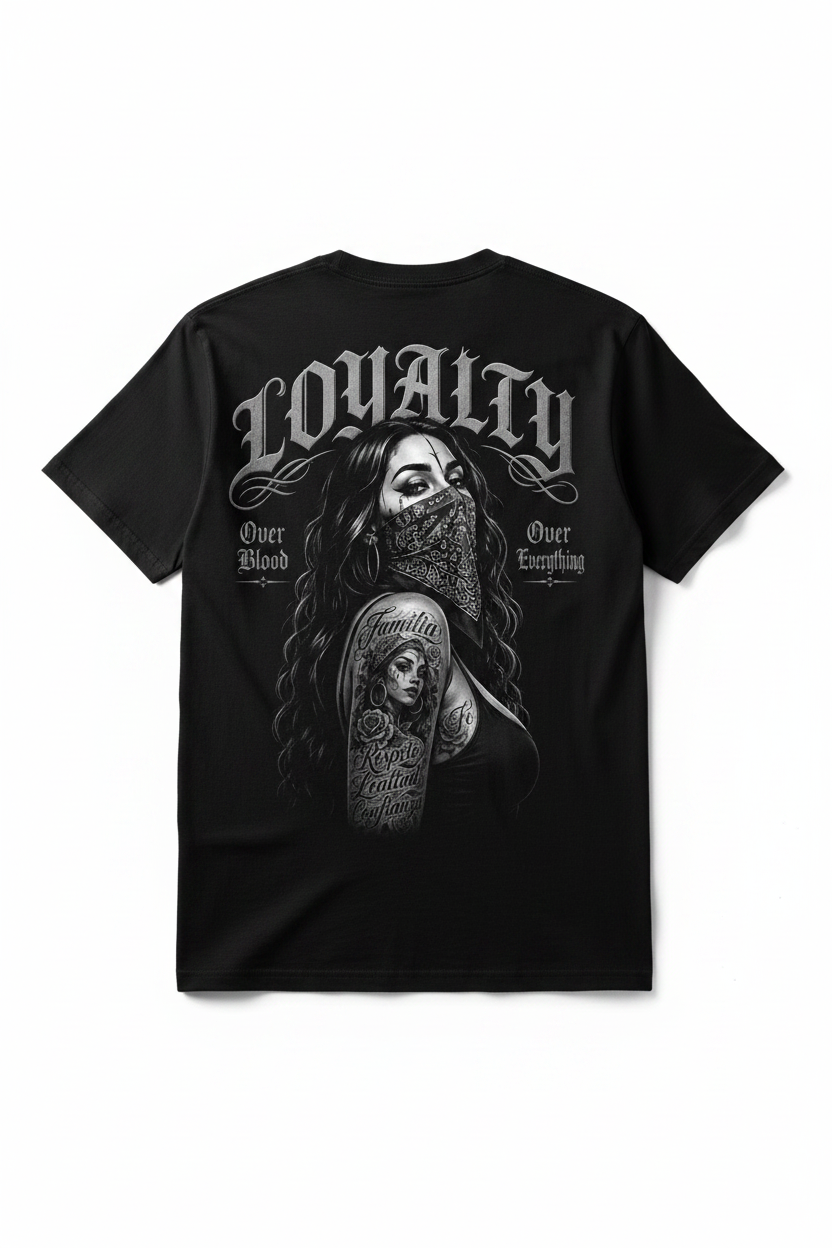 Loyalty Back Tee Mockup
