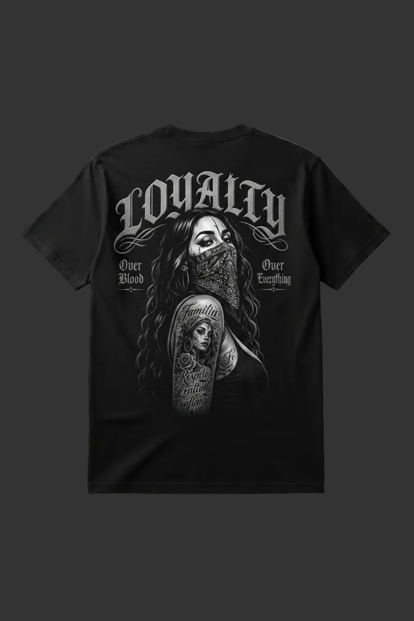 Loyalty Back Tee Mockup
