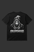 SBR Heavyweights Grillz Gorilla Black T-Shirt Back Mockup