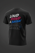 SBR King of Bass - Back Tee Mockup