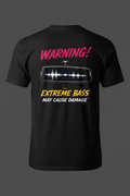 SBR King of Bass - Warning Extreme Bass Tee Mockup
