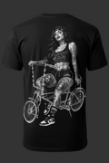 SBR Lowrider Bike Full Back Print T-Shirt Mockup