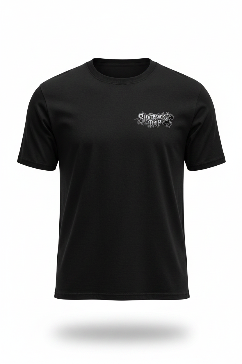 Silverback Drip Front Logo T-Shirt Mockup