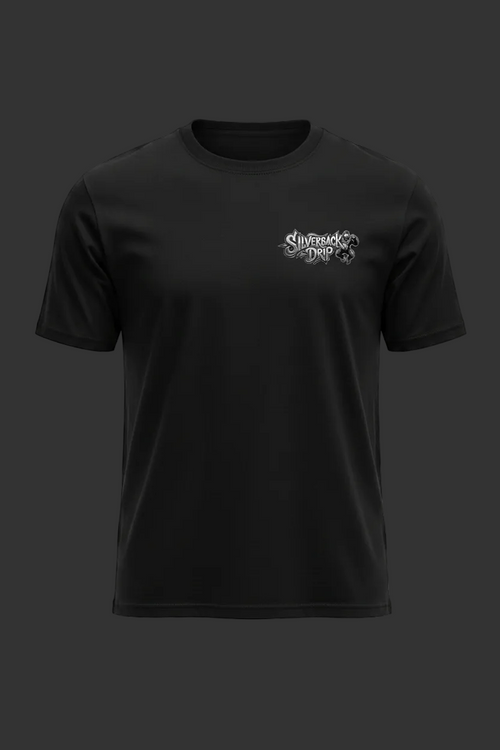 Silverback Drip Front Logo T-Shirt Mockup