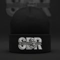 Silverback Rage Black Beanie Front