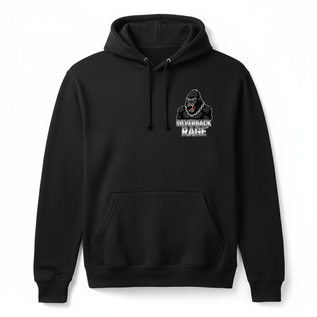 Silverback Rage Hoodie - Left Chest Logo
